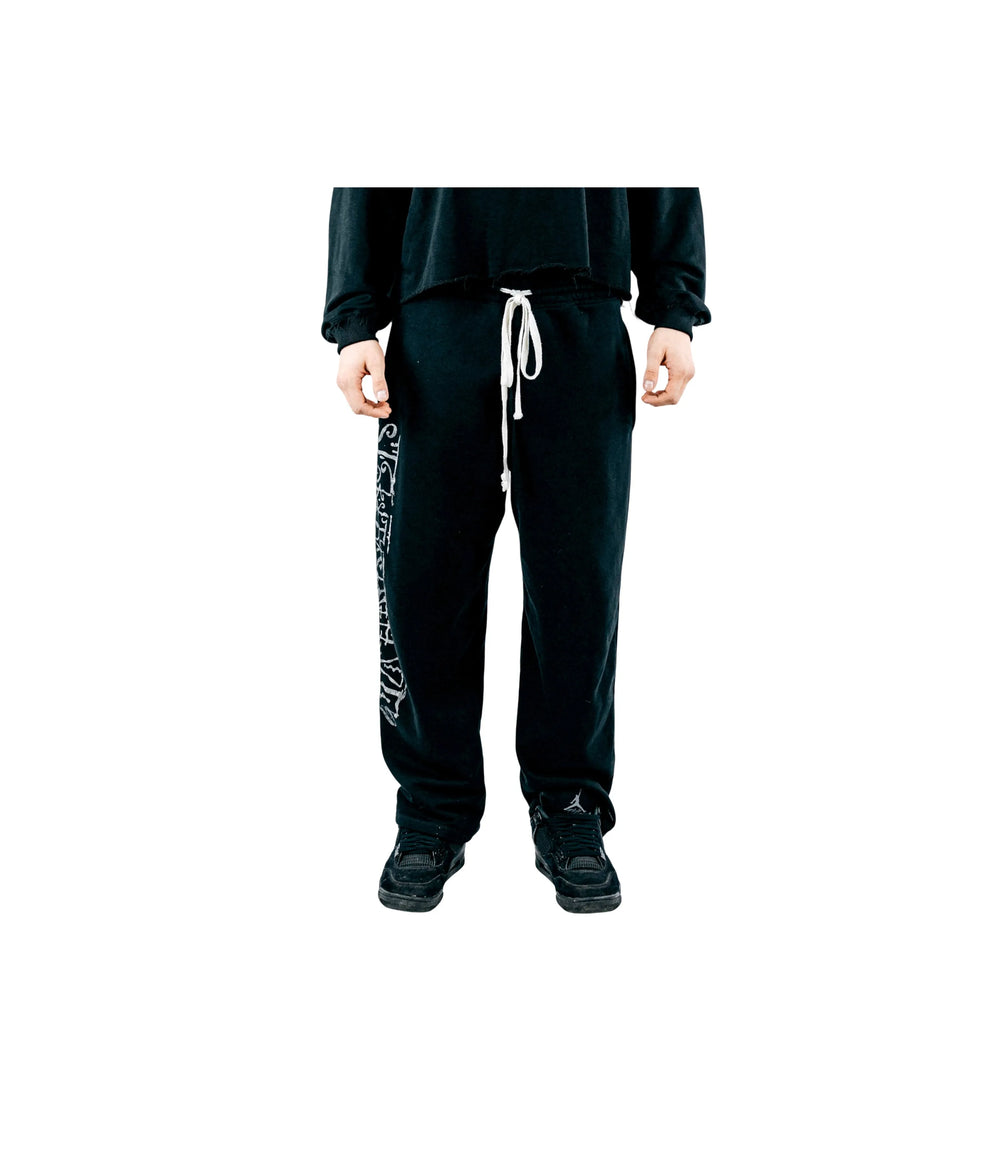 FVCK Arabic Sweatpants White Ash