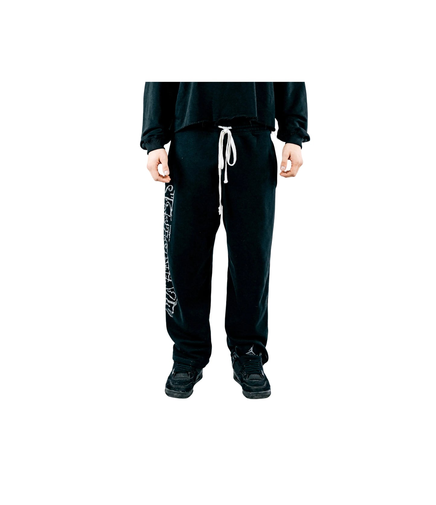 FVCK Arabic Sweatpants White Ash