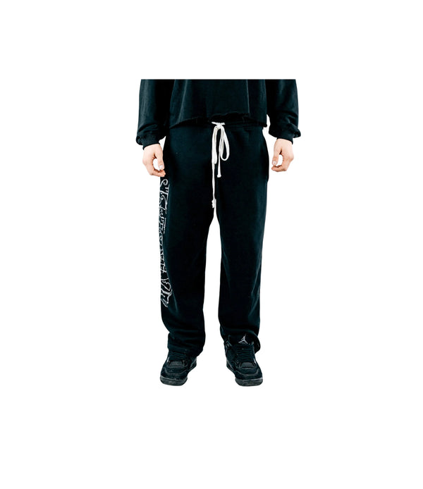 FVCK Arabic Sweatpants White Ash