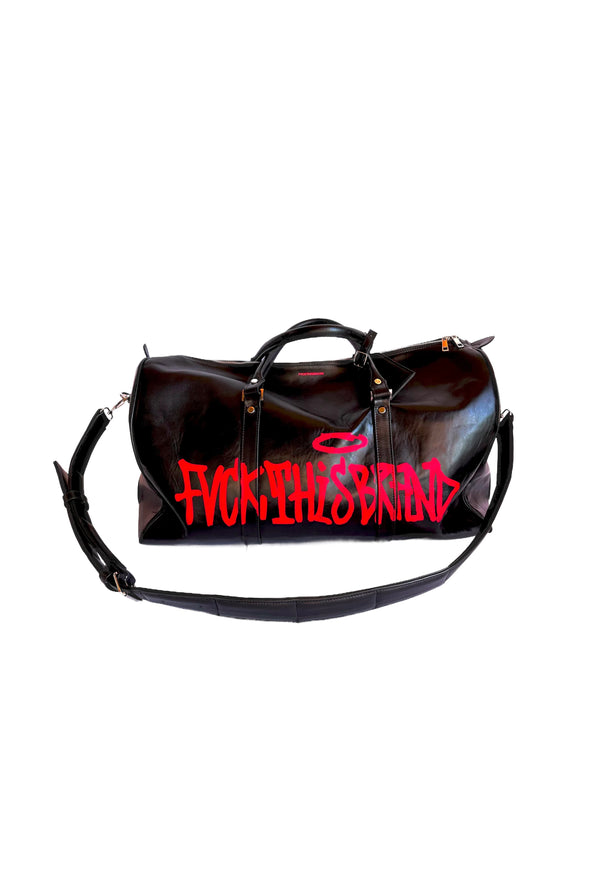 FVCKTHISBRAND Duffle Bag Keepall Black - FVCK-DUFFLE-BAG-BLACK