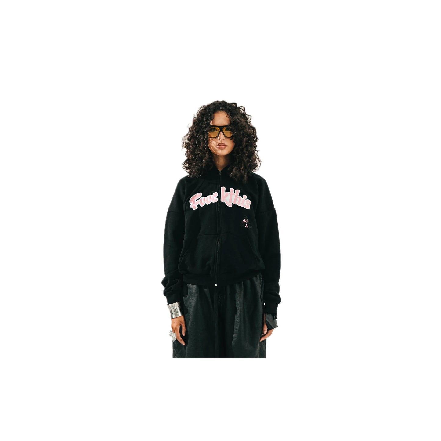 FVCK Cali Zip Hoodie Pink