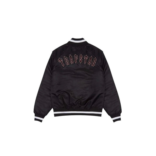 Trapstar Stadium Jacket Black  - TRAP-STAD-JCKT