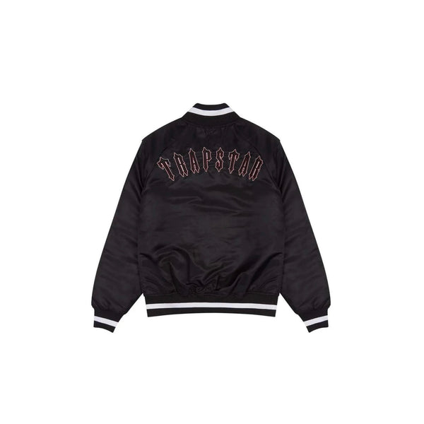 Trapstar Stadium Jacket Black  - TRAP-STAD-JCKT