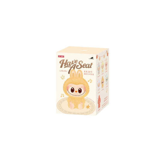 Pop Mart Labubu The Monsters Have a Seat Vinyl Plush Case Sealed Blind Box - POPMART-LABUDOLL-MACARONS