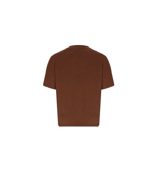 Magnolia Heavy Basic T-shirt Brown - MAG-HEAVTEE-BROWN