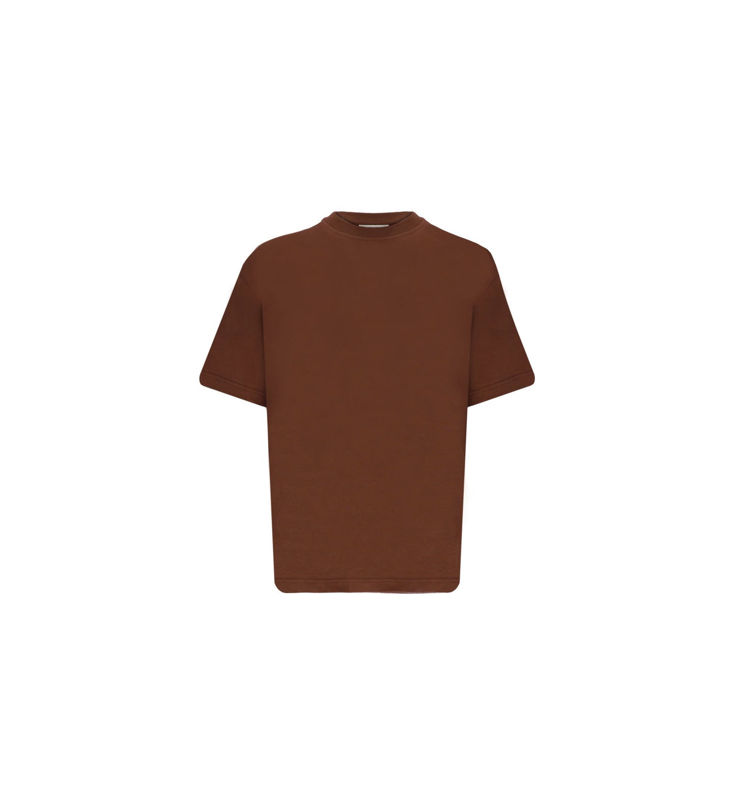 Magnolia Heavy Basic T-shirt Brown - MAG-HEAVTEE-BROWN