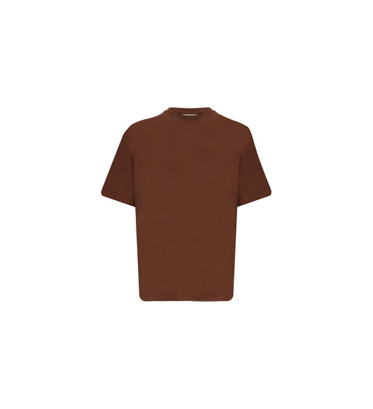 Magnolia Heavy Basic T-shirt Brown - MAG-HEAVTEE-BROWN
