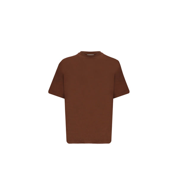 Magnolia Heavy Basic T-shirt Brown - MAG-HEAVTEE-BROWN