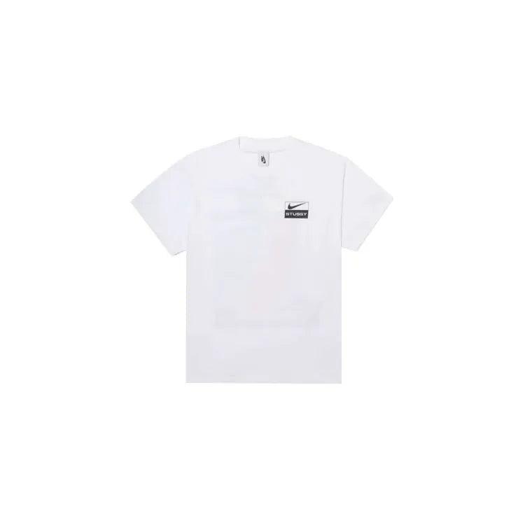 Nike x Stussy Air Zoom Spidron Douglas Firs To Palm Trees Tee White
