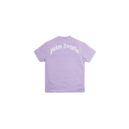 Palm Angels Bear Print T-shirt Lilac