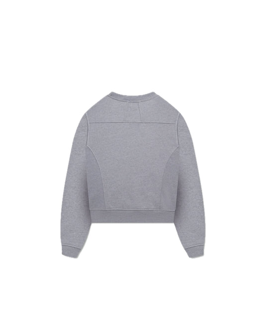 Rhude Classique Crewneck Heather Grey