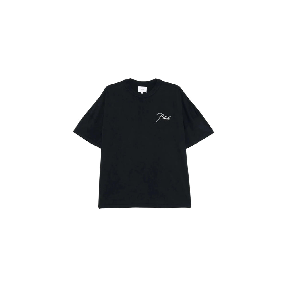 Rhude Classique Raglan Logo Tee Black