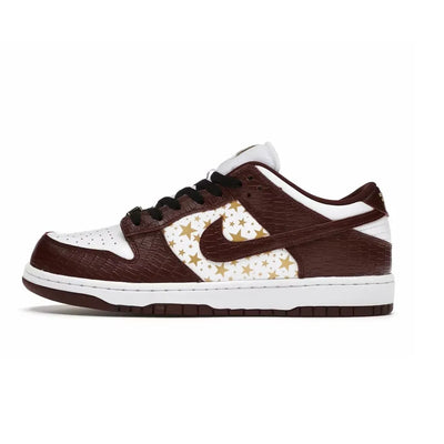 Supreme x Nike SB Dunk Low Stars Barkroot Brown (2021) - Aplug