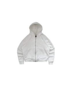 Saint Lordly SL Zip Hoodie White