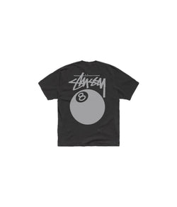 Stussy 8-Ball Pigment Dyed Tee Black