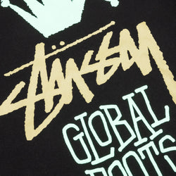 Stussy Global Roots Hoodie Black
