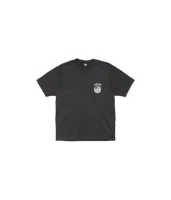 Stussy 8-Ball Pigment Dyed Tee Black
