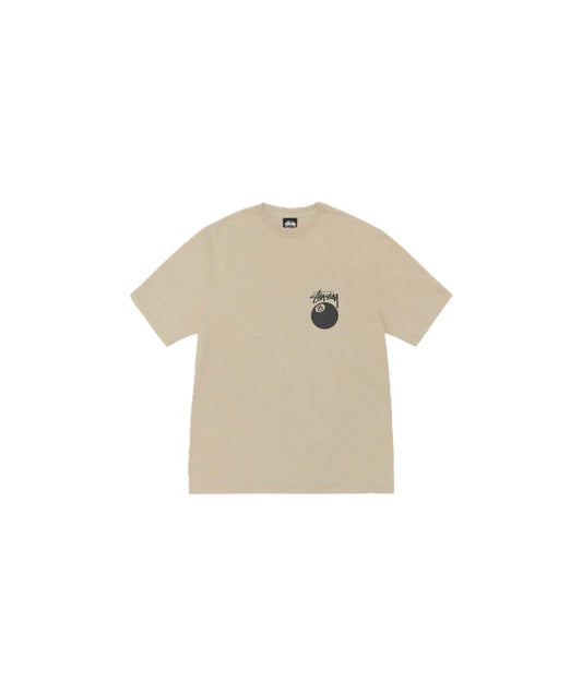 Stussy 8 Ball Pigment Dyed Tee Khaki