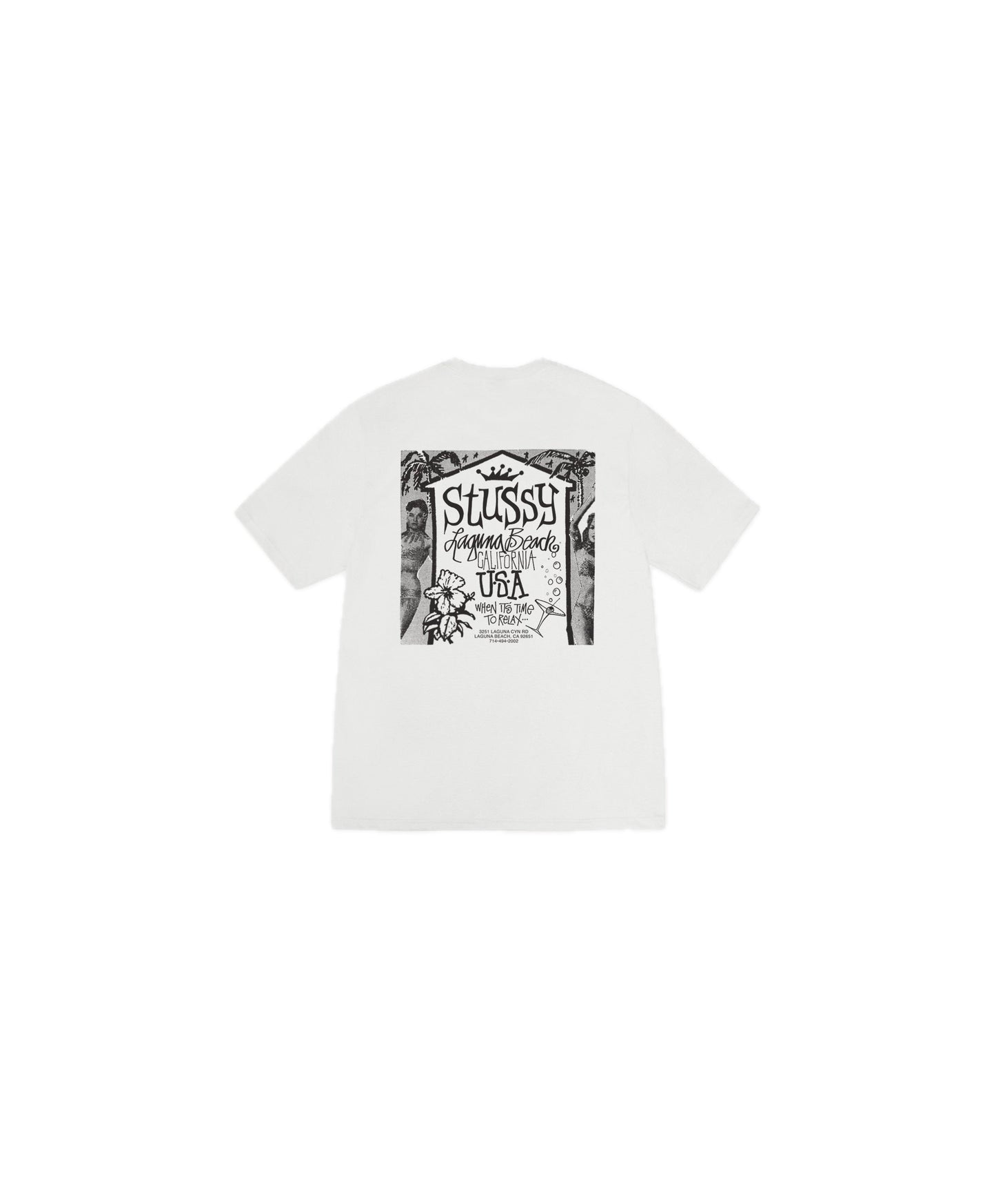 Stussy Beach House Tee Pigment Dyed Natural - STUSSY-BEACH-HOUSE-TEE-NAT24