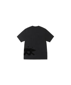 Stussy Low Tide Tee Pigment Dyed Black - STUSSY-LOWTIDE-BLK24