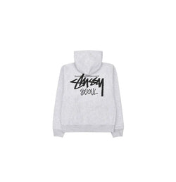 Stussy Seoul Chapter Hoodie Ash Grey