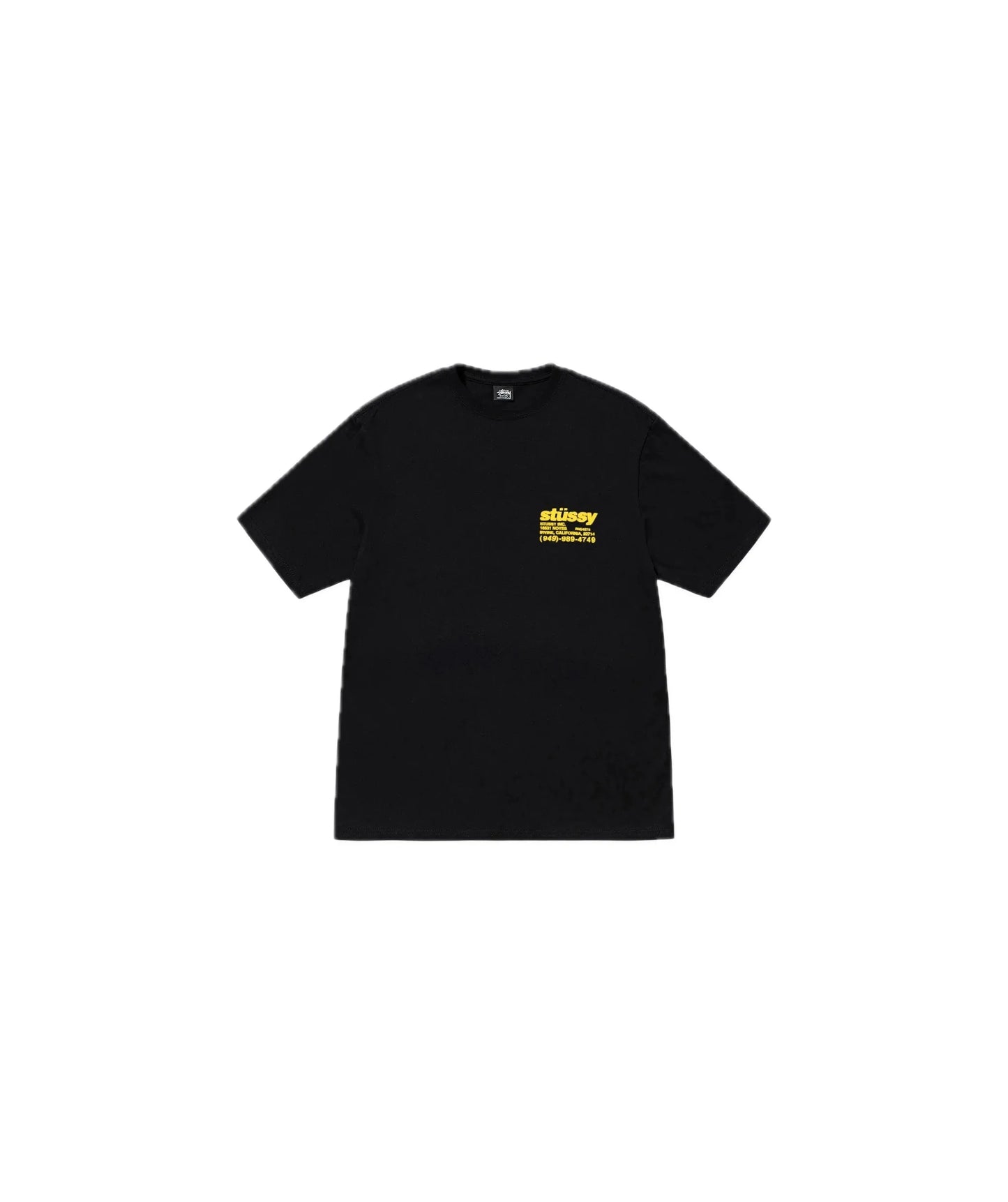 Stussy DNA Pigment Dyed Tee Black - 015063679452