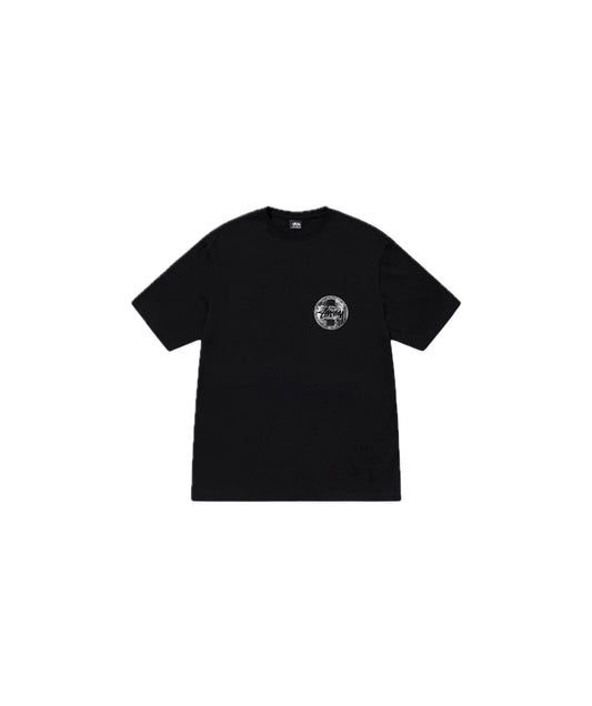 Stussy Dot Stamp Tee Black