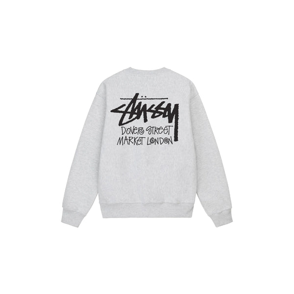 Stussy DSM London Crewneck Ash Heather