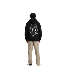Stussy Fire Dice Hoodie Black