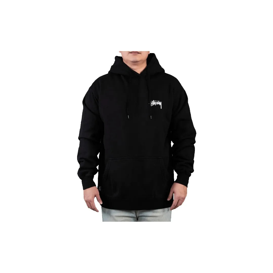 Stussy Fuzzy Dice Hoodie Black