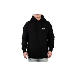 Stussy Fuzzy Dice Hoodie Black