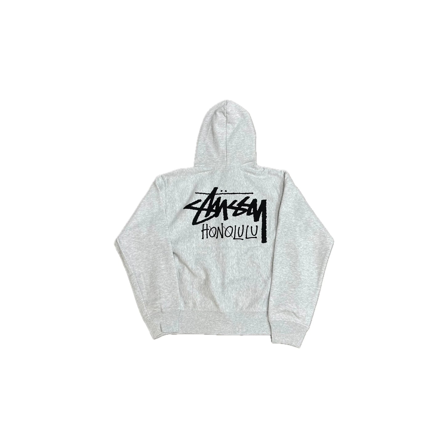 Stussy Stock Honolulu Hoodie Ash Heather