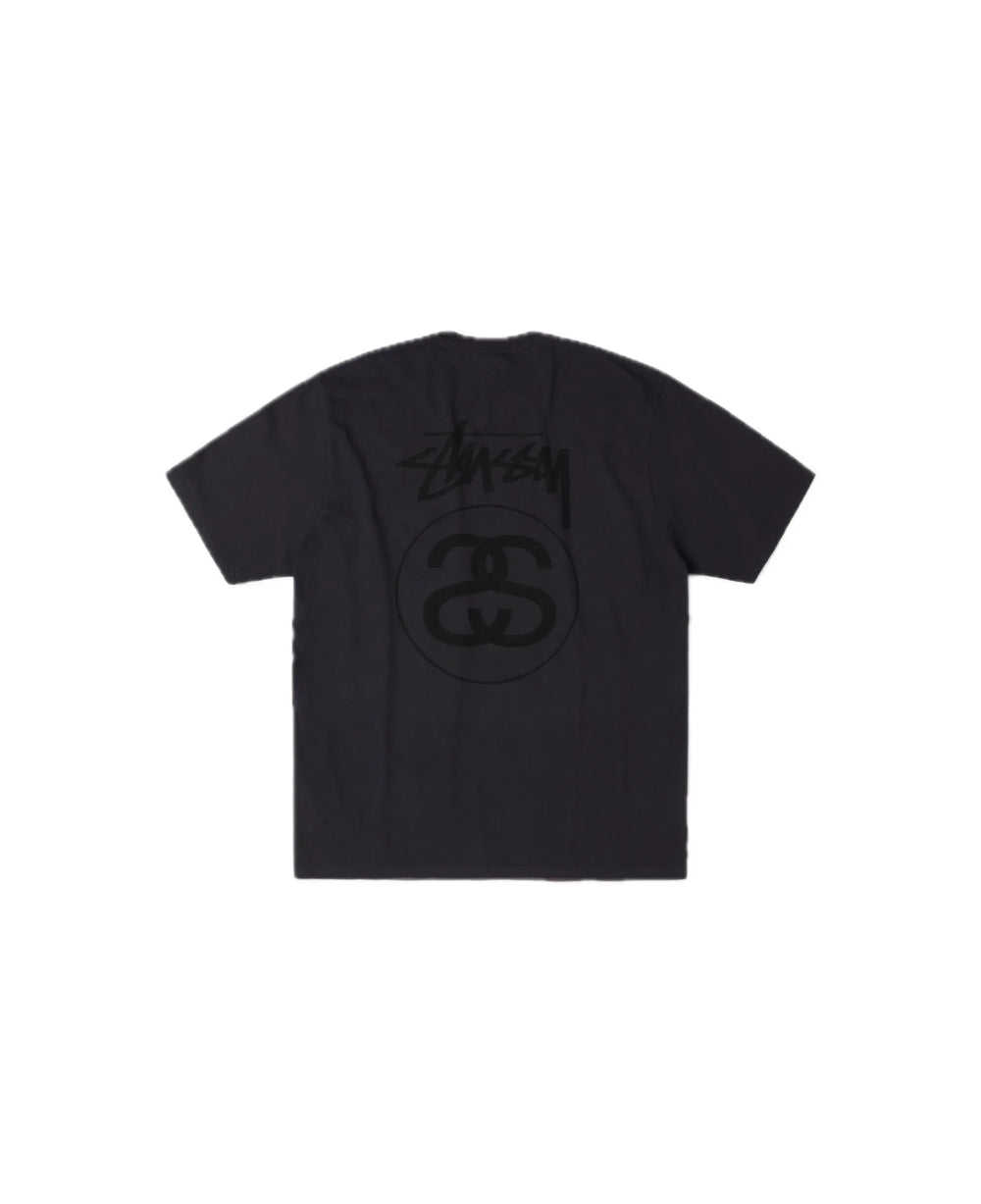 Stussy Stock Link Tee Pigment Dyed Black