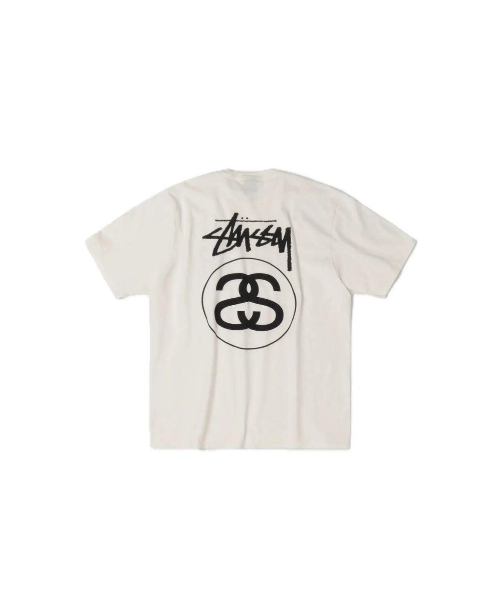 Stussy Stock Link Tee Pigment Dyed Natural