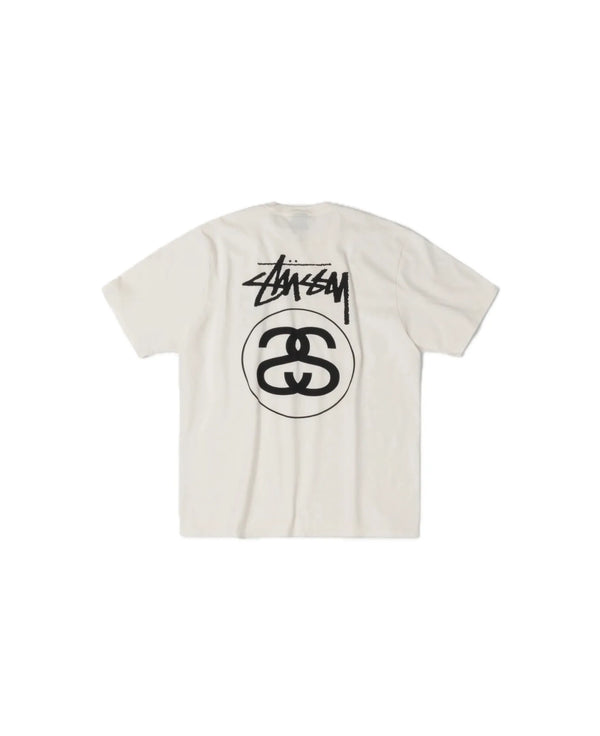 Stussy Stock Link Tee Pigment Dyed Natural