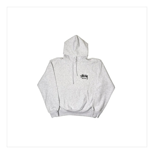 Stussy Stock London Hoodie Ash Heather