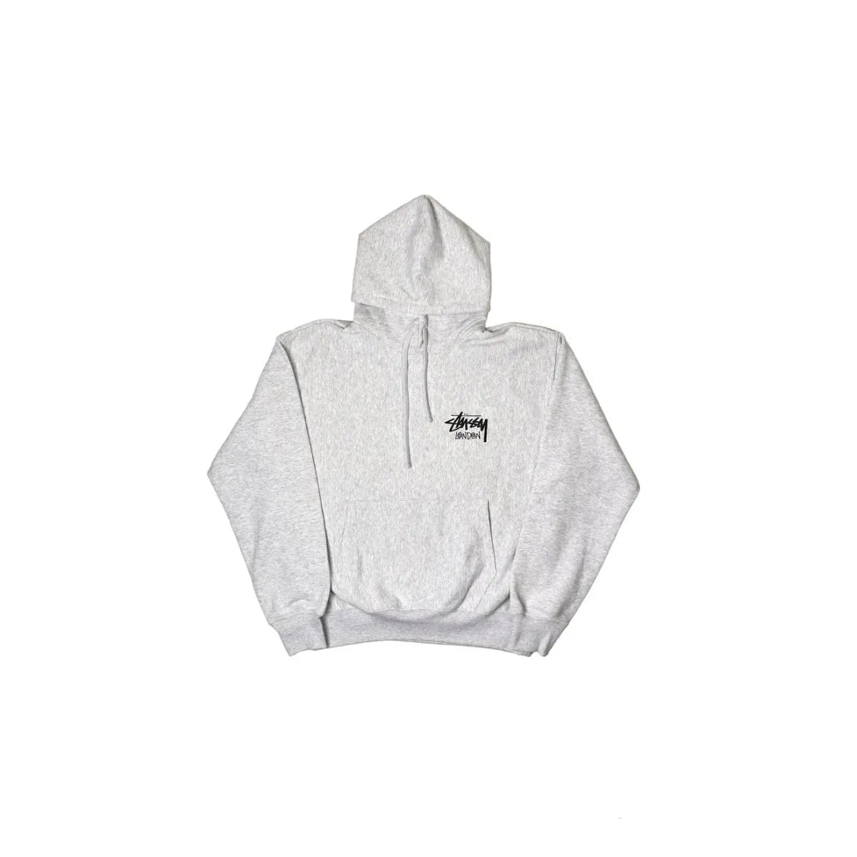 Stussy Stock London Hoodie Ash Heather