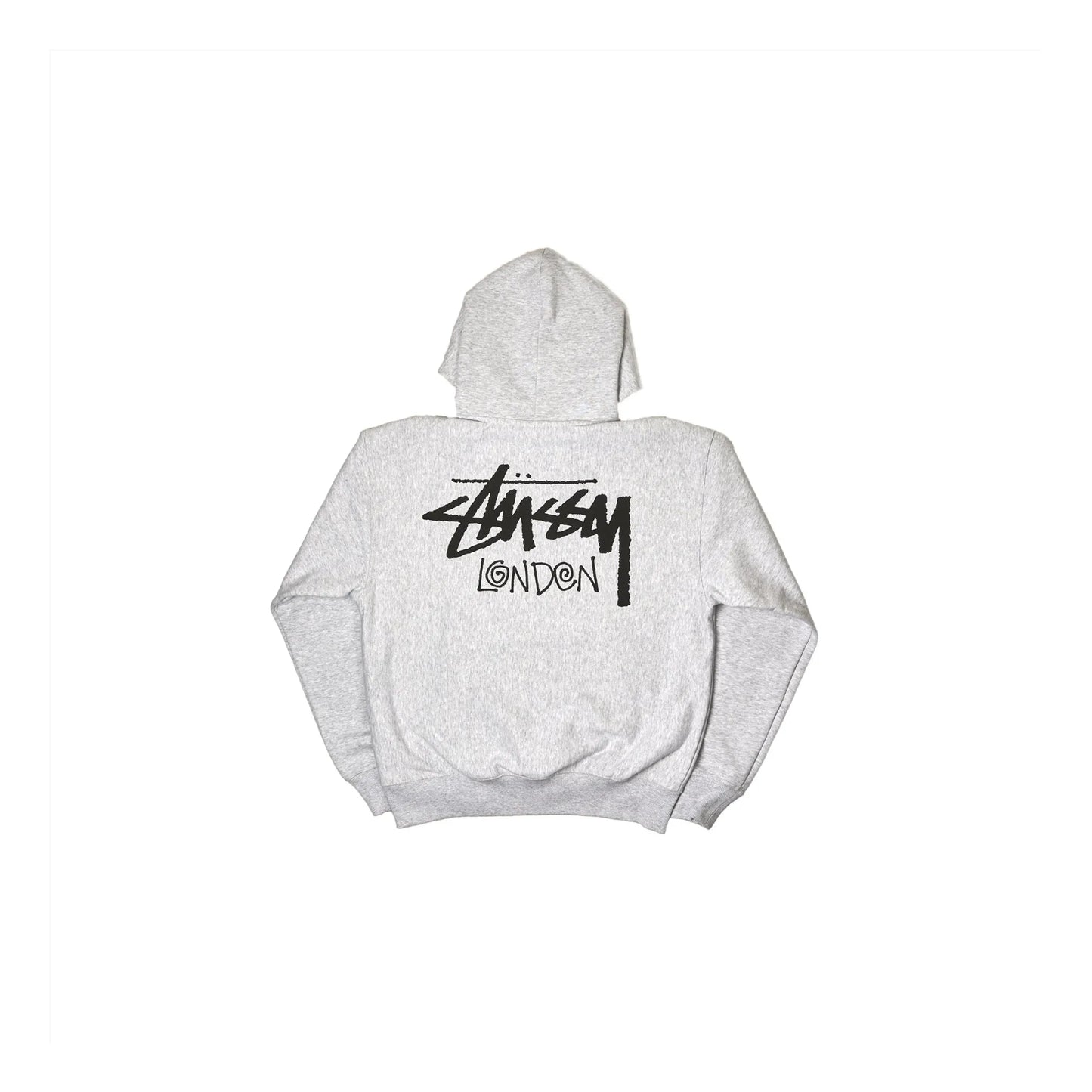 Stussy Stock London Hoodie Ash Heather