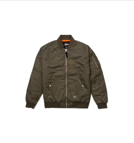 Stussy MA1 Jacket Olive