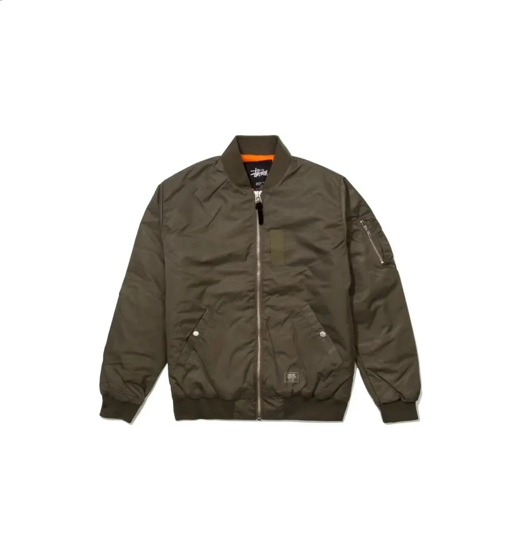 Stussy MA1 Jacket Olive