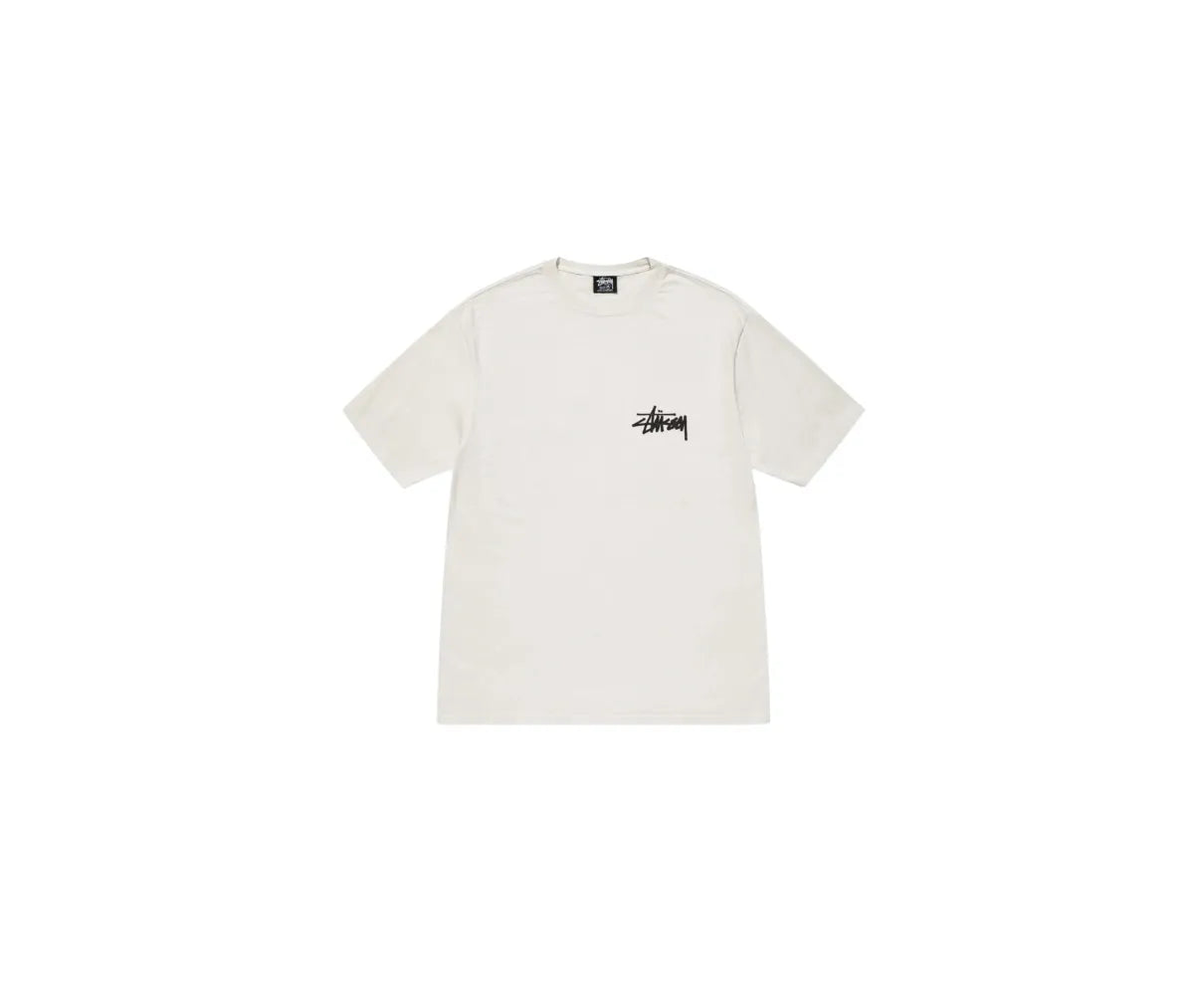 Stussy Old Phone Pigment Dyed T-shirt Natural