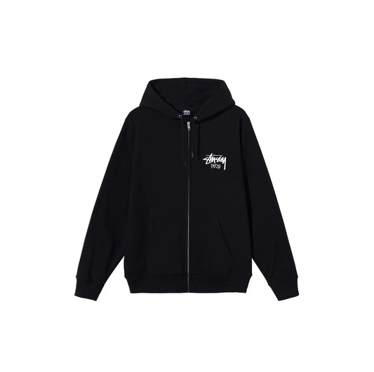 Stussy Paris Zip Black