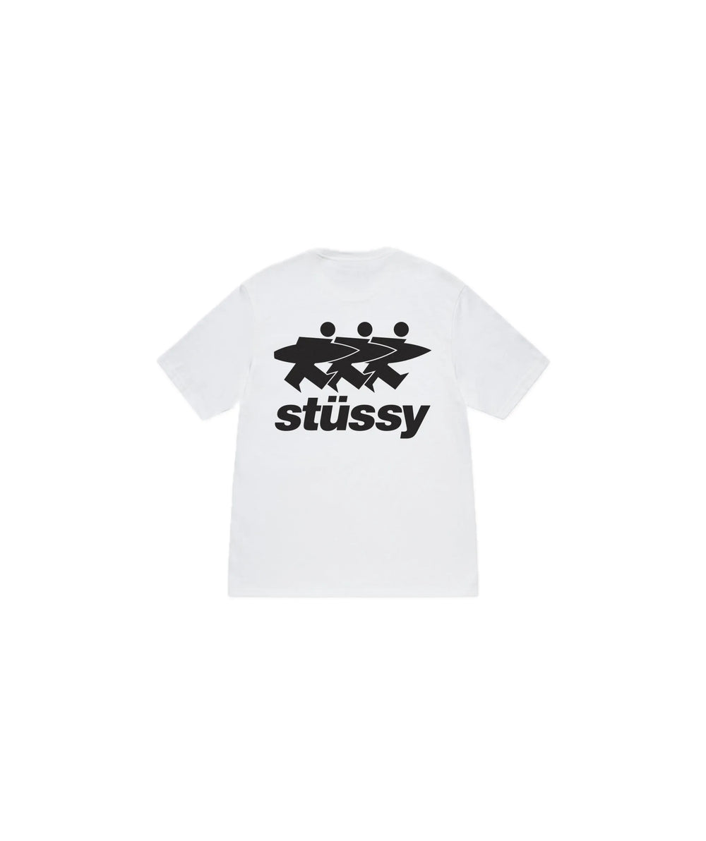 Stussy Surfwalk Tee White