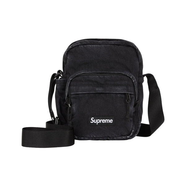 Supreme Denim Shoulder Bag Black