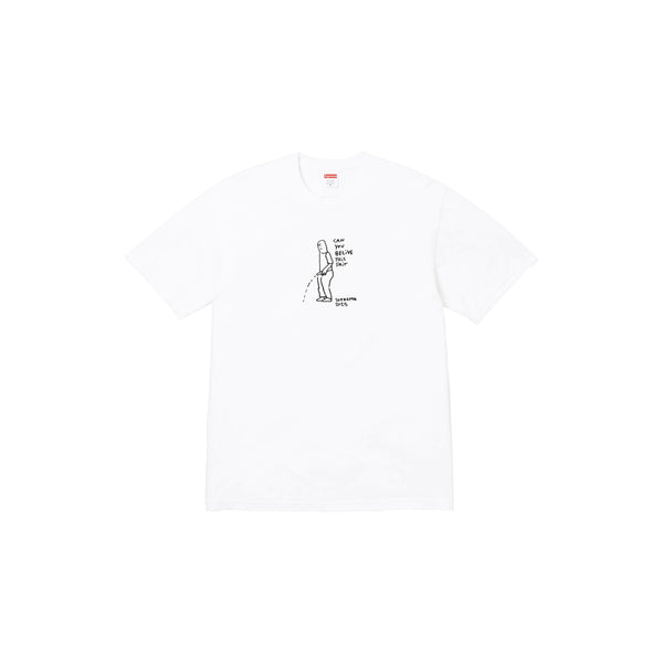 Supreme Piss Tee White - SUP-PISSTEE-WHITE