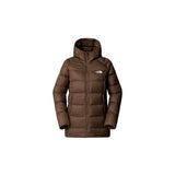 The North Face Women's Hyalite Down Hooded Parka Smokey Brown - Aplug