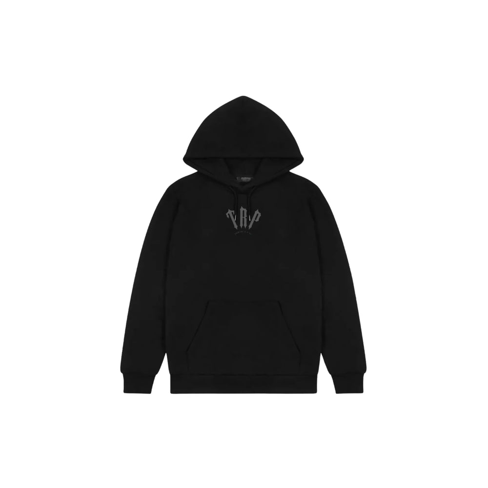 Trapstar Friends & Family Hoodie Black Grey