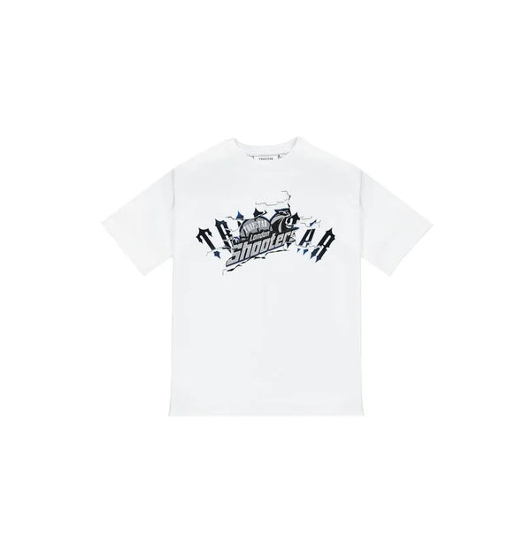 Trapstar Shooters Breakthrough Tee White - 009083316015