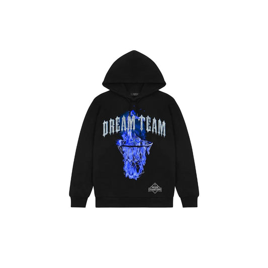 Trapstar Dream Team Hoodie Black  - TRAP-DRTEAB-HOD