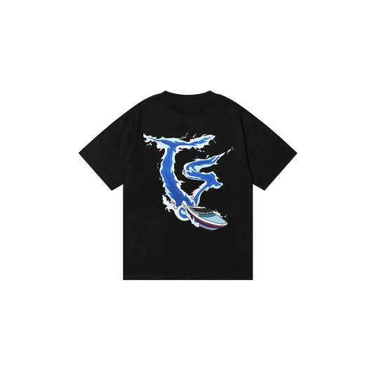 Trapstar Making Waves Tee Black